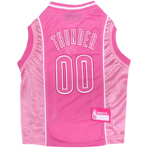 Oklahoma City Thunder -  Pink Mesh Jersey